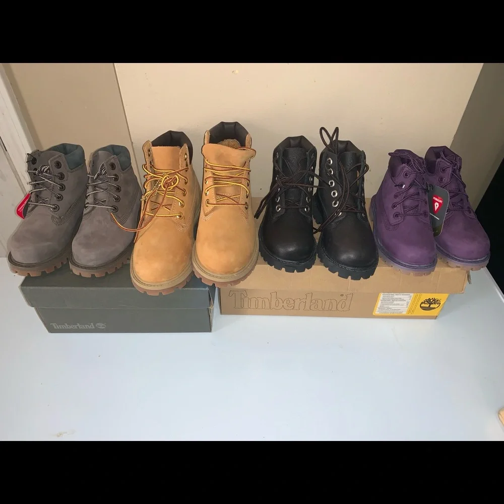 PRICE DROP Kids Timberlands boots!!! Various Sizes & Colors Toddlers - Picture 1 of 2